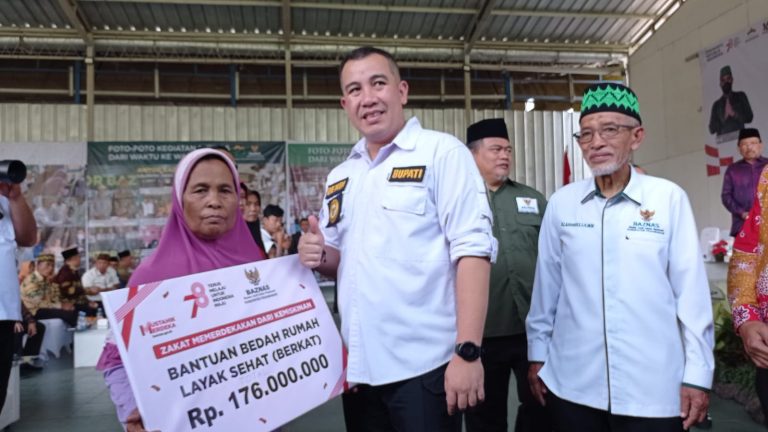 HUT RI Ke-78, BAZNAS Pesawaran Santuni 3000 Mustahiq