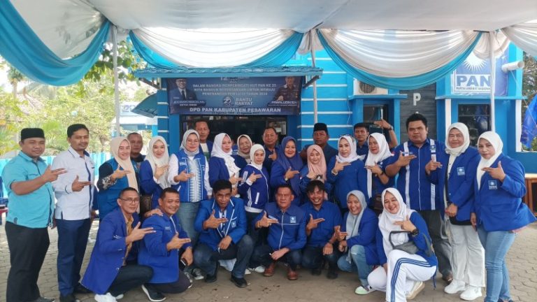 HUT Partai PAN Ke 25,Target PAN Pesawaran Harus Menang