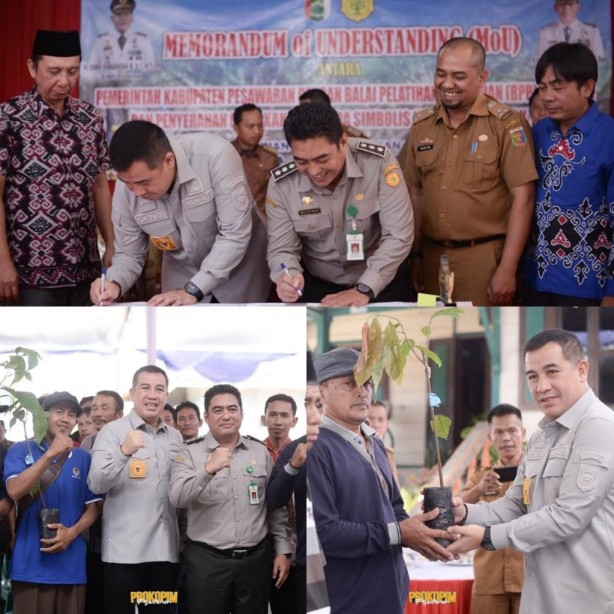 Kembangkan SDA, Pemkab Pesawaran Lakukan MoU Bersama BPP Lampung