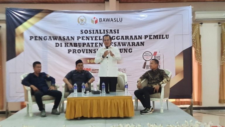 Ciptakan Pemilu Damai Bawaslu Bersama Anggota DPR-RI Gelar Sosilisasi Pengawasan Pemilu