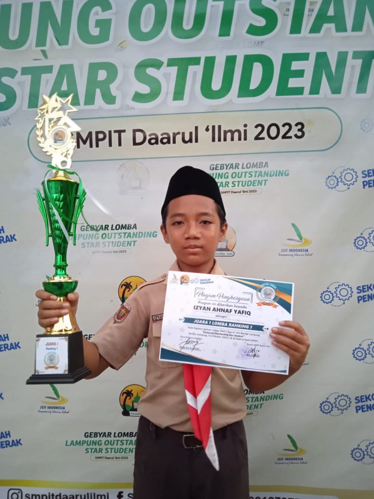 SDIT IQRO Gedong Tataan Juara 1 Lampung Outstanding Star Student 2023