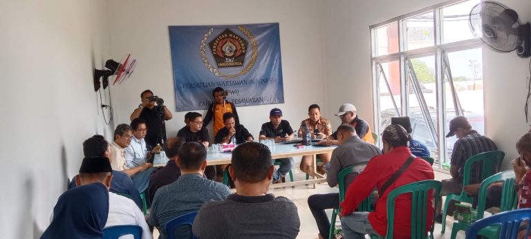 Salah Paham Soal Gedung Balai Wartawan, PWI Pesawaran Bersama 11 Organisasi Gelar Dialog