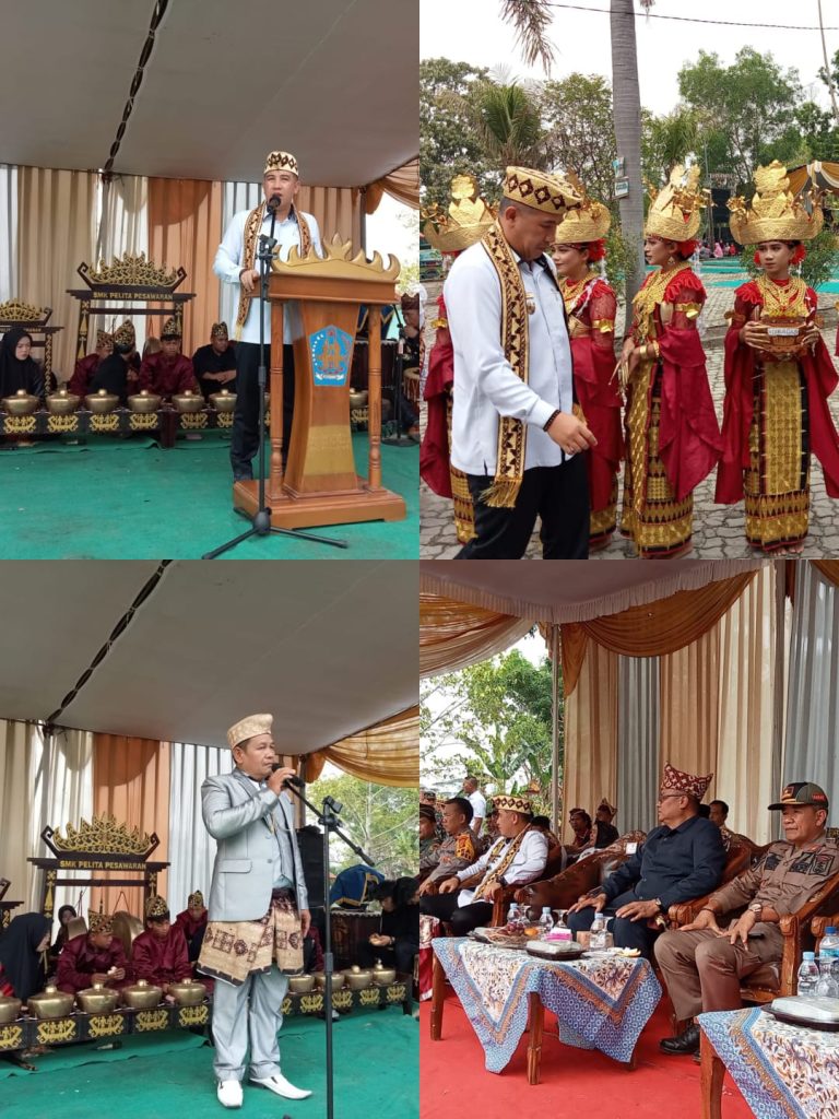 Peduli Adat Istiadat, Bupati Pesawaran Apresiasi Festival Adat dan Budaya Kecamatan Gedong Tataan