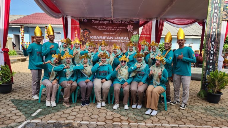 UPTD SD 44 Geta Gelar Karya Projek Penguatan Profil Pelajar Pancasila