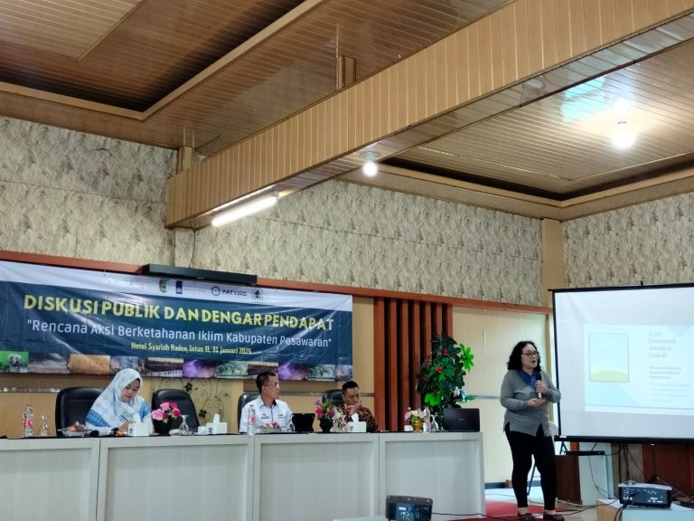 Perubahan Iklim, Hasil Pertanian Menurun Mitra Bentala  Lakukan Diskusi Publik
