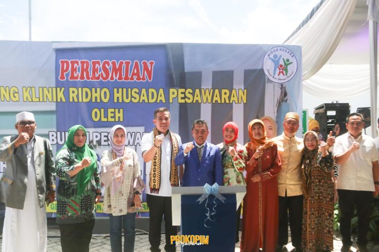 Tingkatkan Pelayanan Kesehatan, Dr. H. Dendi Ramadhona K, S.T.M.Tr.I.P, Resmikan Gedung Bersalin Klinik Ridho Husada
