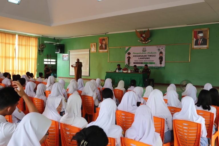 Tingkatkan Kesadaran Hukum Bagi Pelajar, Kejati Lampung Gelar Program JMS