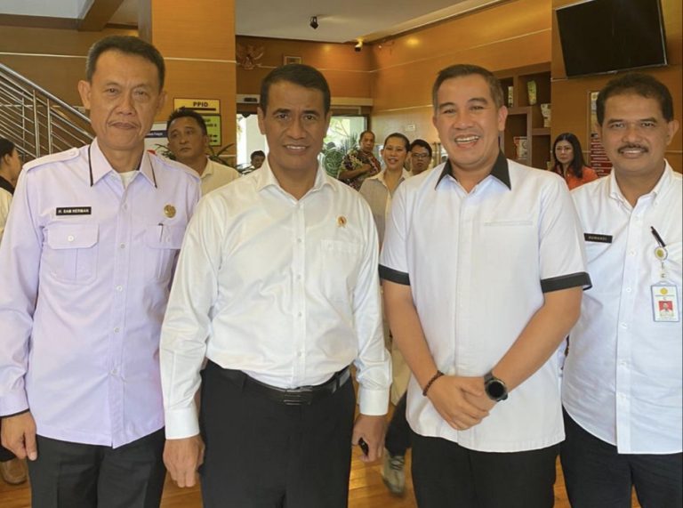Dua Kecamatan di Kabupaten Pesawaran Jadi Contoh Penerapan Program IP 400