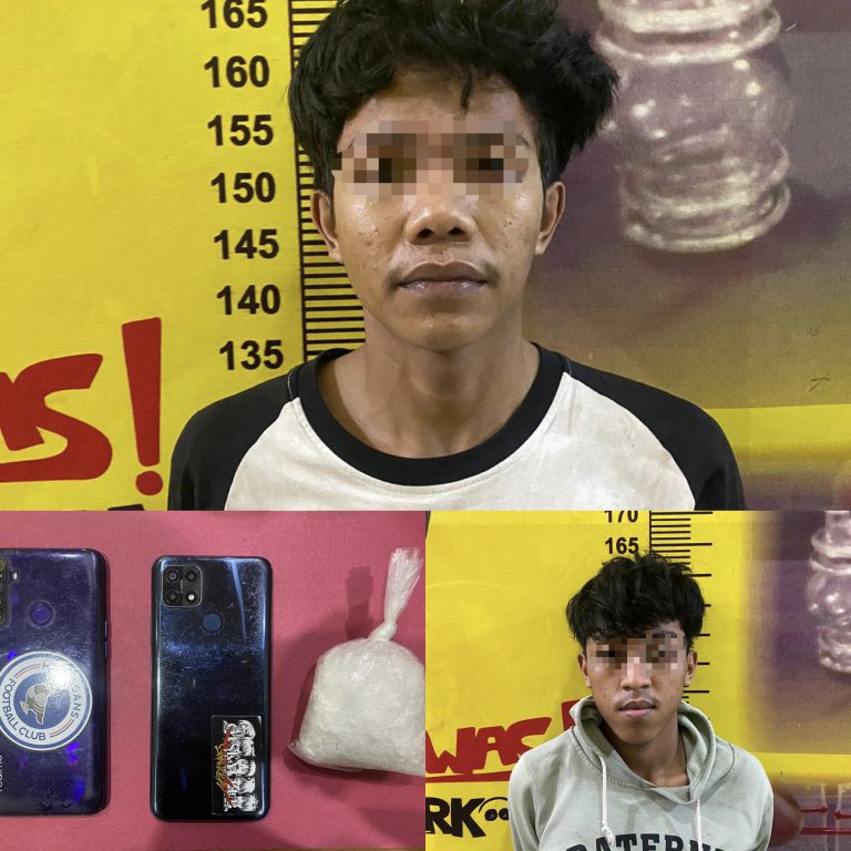 Pengedar Narkoba Ditangkap Polisi, Sabu Seberat 94,95 Gram Disita Dari Tangan Pelaku