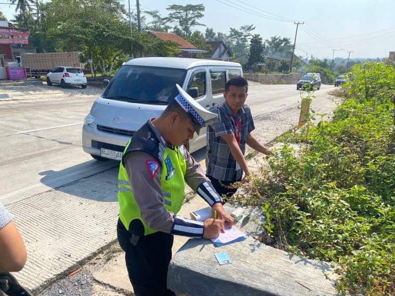 Hari Pertama Operasi Patuh krakatau 2024, Polisi Tindak 47 Pelanggar Lalu Lintas
