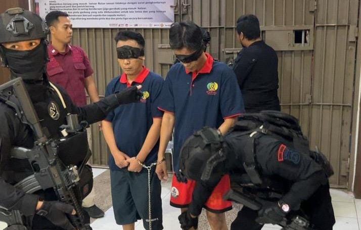 Sebanyak 23 Napi Jaringan Narkoba Fredy Pratama Dipindahkan ke Lapas Nusakambangan