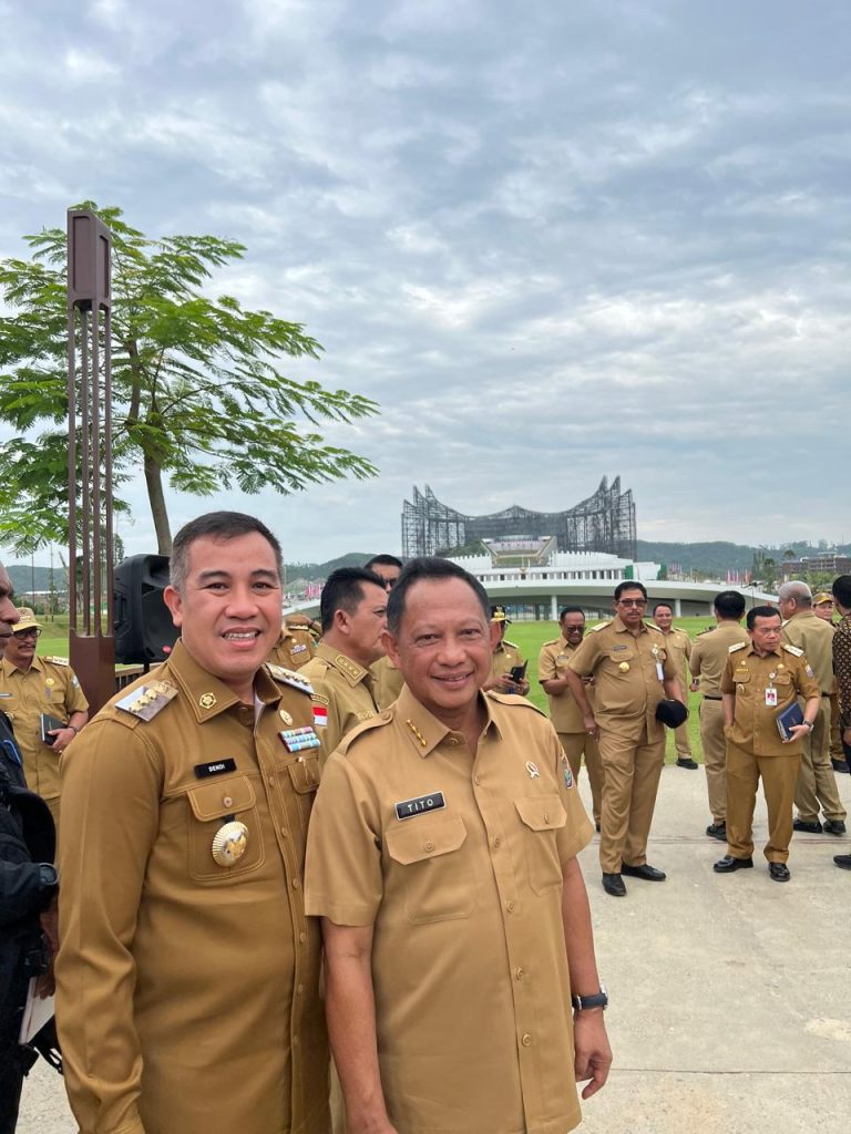 Bahas Realisasi APBD, Bupati Pesawaran Hadiri Rakor di IKN Kalimantan Timur