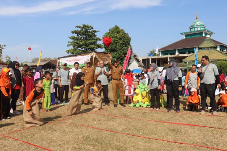 Lestarikan Olahraga Tradisional, Dispora Pesawaran Gelar Olahraga Tingkat Sekolah Dasar