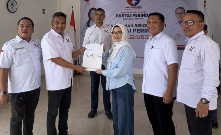 Partai Perindo Berlabuh Ke Nanda – Antonius Sebagai Paslon Bupati dan Wakil Bupati Pesawaran 