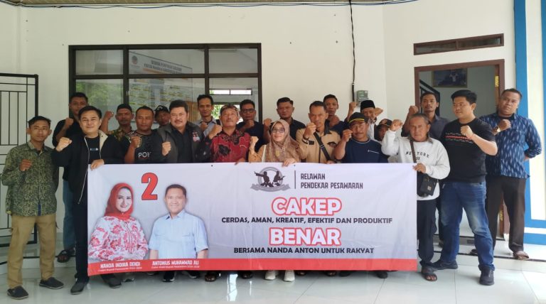 10 Ribu Relawan Pendekar Pesawaran Siap Menangkan Paslon Nanda-Anton