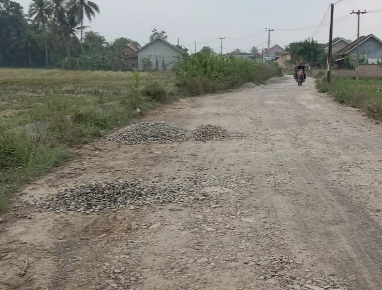 Jalan Penghubung Desa Diperbaiki, Warga Ucapkan Terimakasih Kepada Pemkab Pesawaran