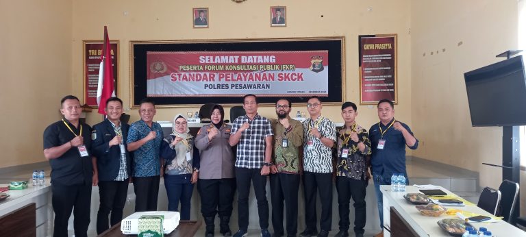 Polres Pesawaran Komitmen Optimalkan Pelayanan SKCK