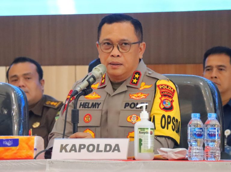 Siapkan Pengamanan Nataru Polda Lampung Gelar Rakor Lintas Sektoral