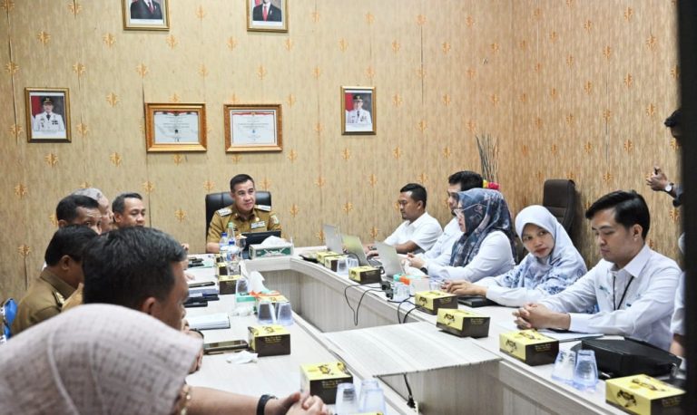 Sinkronkan Data Pelanggan Pemkab Pesawaran dan UP3 Pringsewu dan Tanjung Karang Gelar Rapat
