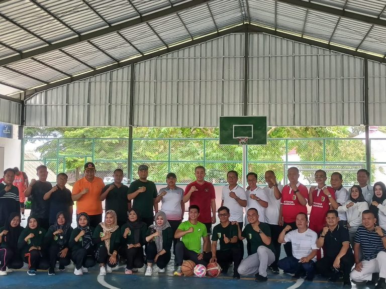 Dorong Hidup Sehat, Dendi Ramadhan Resmikan Lapangan Olahraga