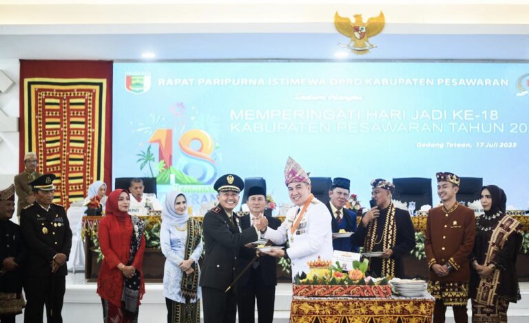 Rapat Paripurna Istimewa, Catatan Perjalanan 18 Tahun Kabupaten Pesawaran