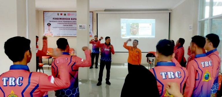 Pemkab Pesawaran Kembangkan Kapasitas TRC Penanggulangan Bencana
