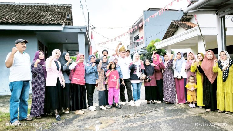 Lomba kebersihan Antar Dusun, Kepala Desa Bernung Turun Langsung Kemasyarakat