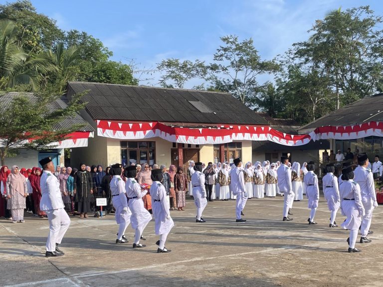 Meriah, UPTD SD Negeri 11 Geta Gelar Upacara HUT RI ke-80 dengan Penuh Semangat