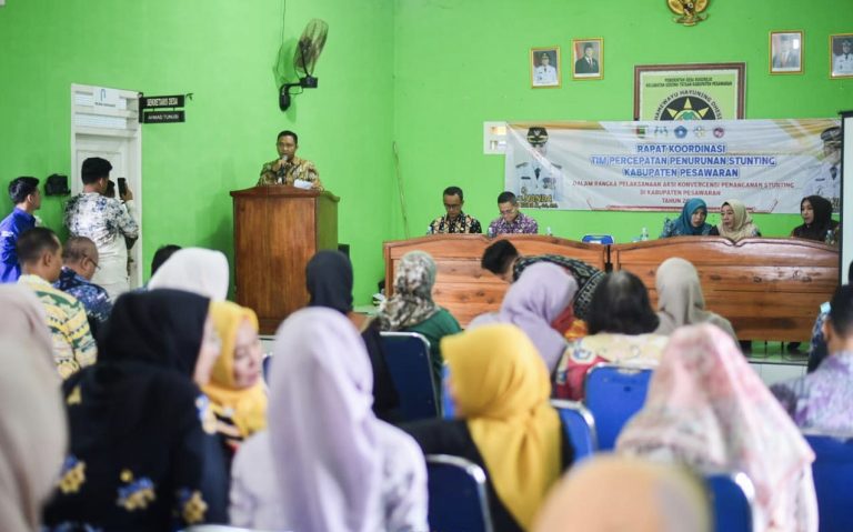 Pemkab Pesawaran Mantapkan Langkah Percepatan Penanganan Stunting Lewat Rakor TPPS