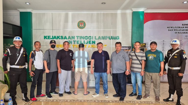 Diduga Korupsi, Kejati Lampung Tangkap Mantan Kepala Desa Mada Jaya Pesawaran