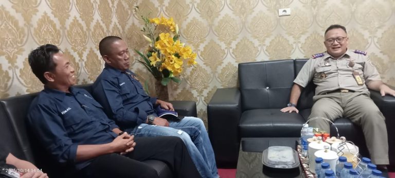 Bahas Pelayanan Publik, PWI dan BPN Pesawaran Gelar Audiensi 