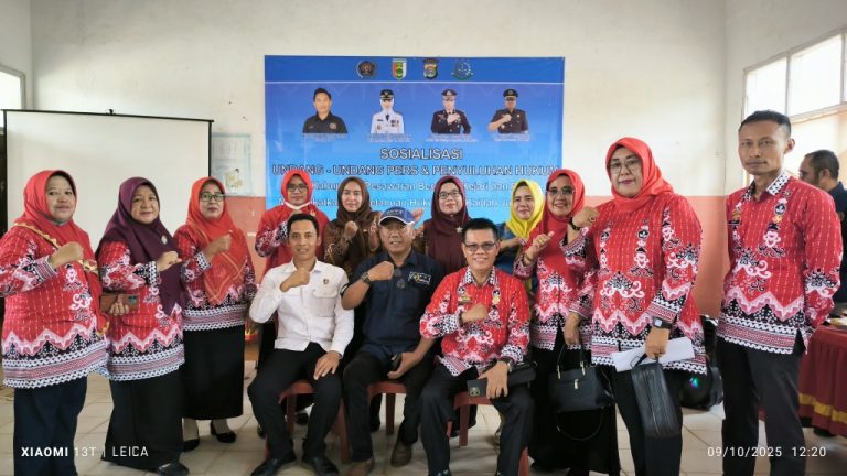 PWI Pesawaran Edukasi Kepala Sekolah di Tiga Kecamatan Tentang Jurnalistik