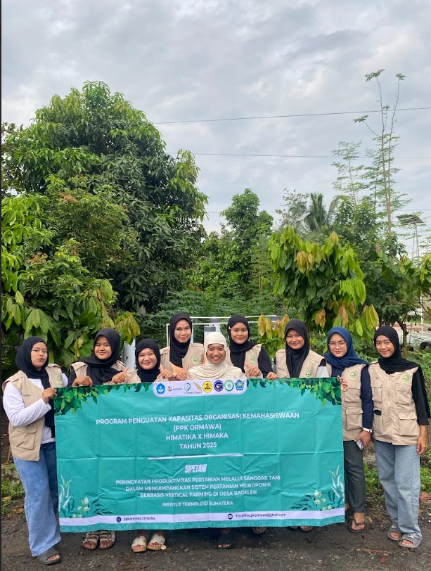 Mahasiswa ITERA Dirikan Sanggar Tani di Pesawaran 