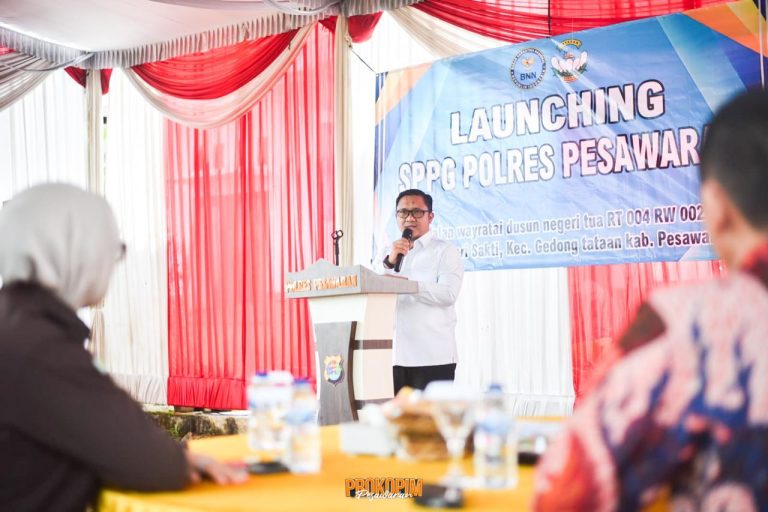 SPPG Polres Pesawaran Resmi Diluncurkan, Pemkab Siap Sukseskan Program Gizi Nasional