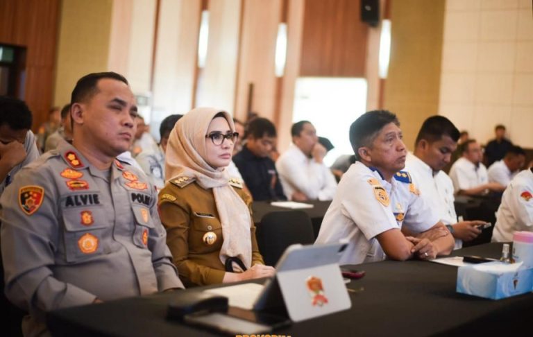 Kesiapan Pengamanan Idul Fitri 1447 H, Bupati Pesawaran Hadiri Rakor Lintas Sektoral di Polda Lampung