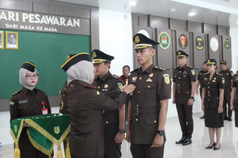 Tingkatan Kapasitas Institusi, Kajari Pesawaran Lakukan Sertijab Eselon 4 dan 5
