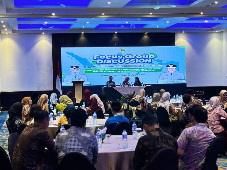 Pemkab Pesawaran Perkuat Sinkronisasi Perencanaan dan Penganggaran Daerah