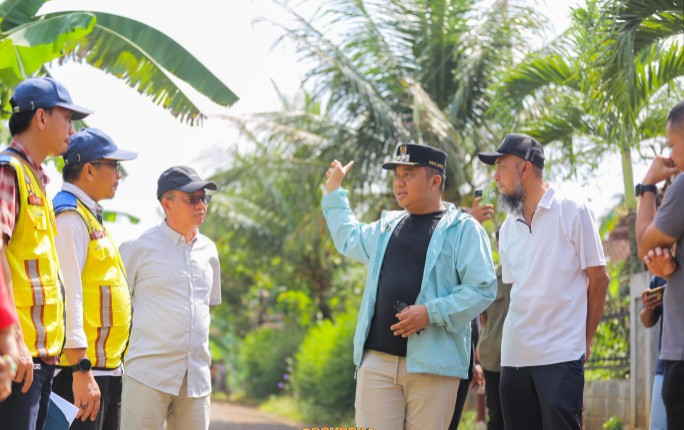 Wabup Pesawaran Dampingi Tim Kementerian PUPR Tinjau Calon Lokasi Sekolah Rakyat