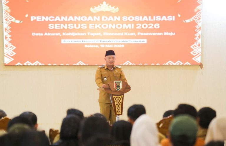 Sensus Ekonomi 2026 Jadi Fondasi Kebijakan Pembangunan di Pesawaran 