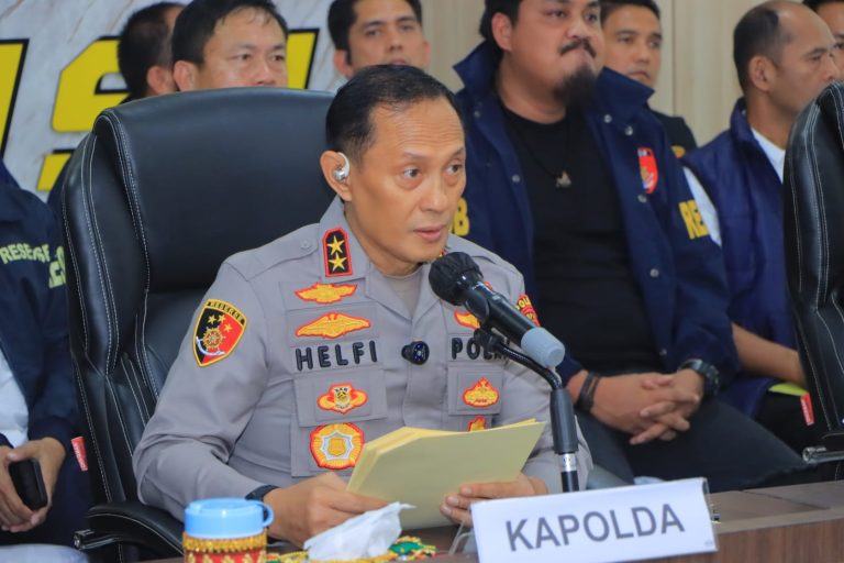 Polda Lampung Berhasil Ungkap 75 Kasus, 95 Tersangka Diamankan