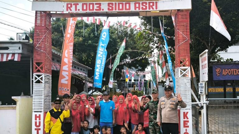 Sambut HUT RI ke-81, Desa Bernung Gelar Lomba Kebersihan Tingkat RT